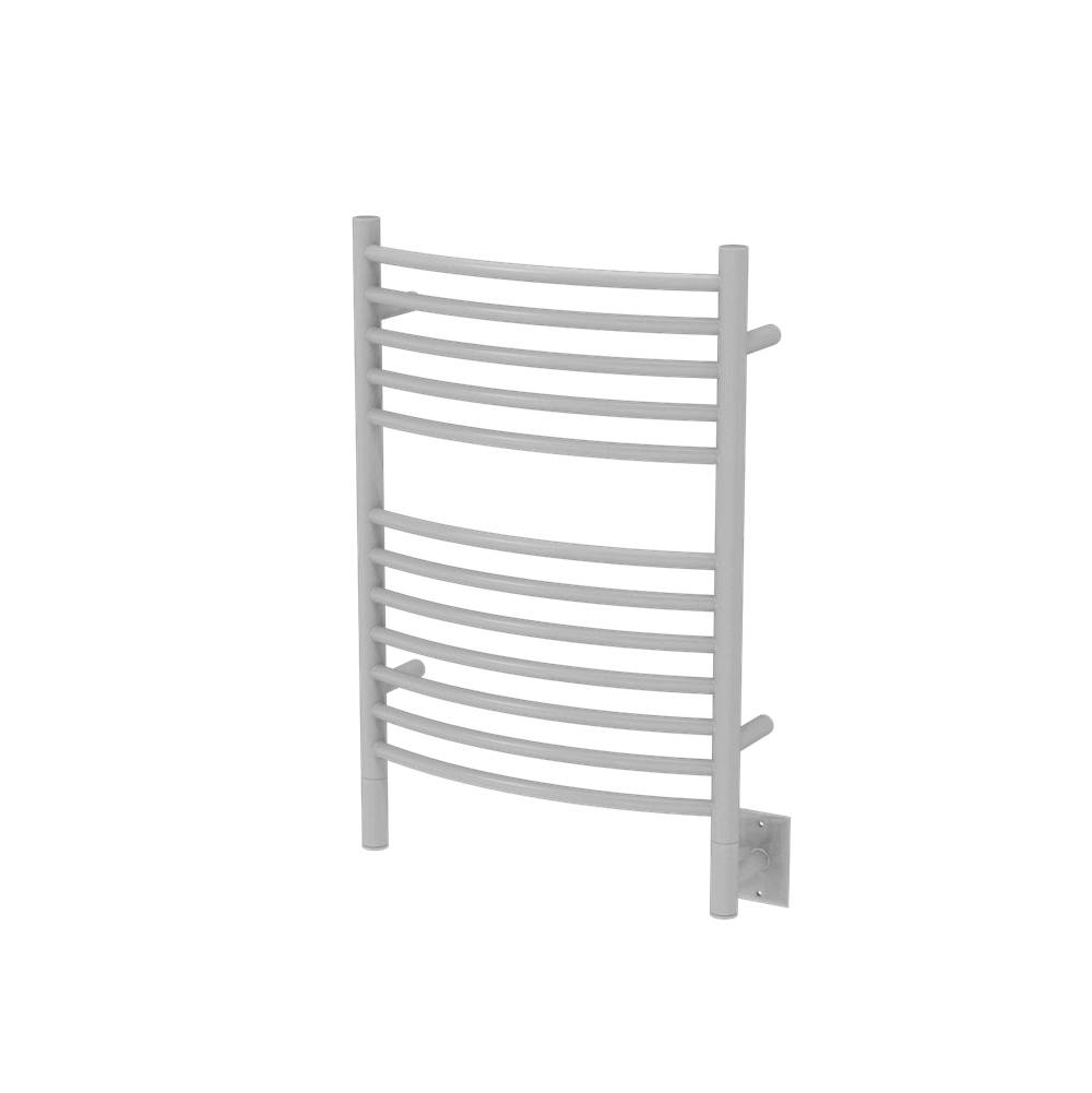 Amba Products Amba Jeeves 20-1/2-Inch x 31-Inch Curved Towel Warmer, White