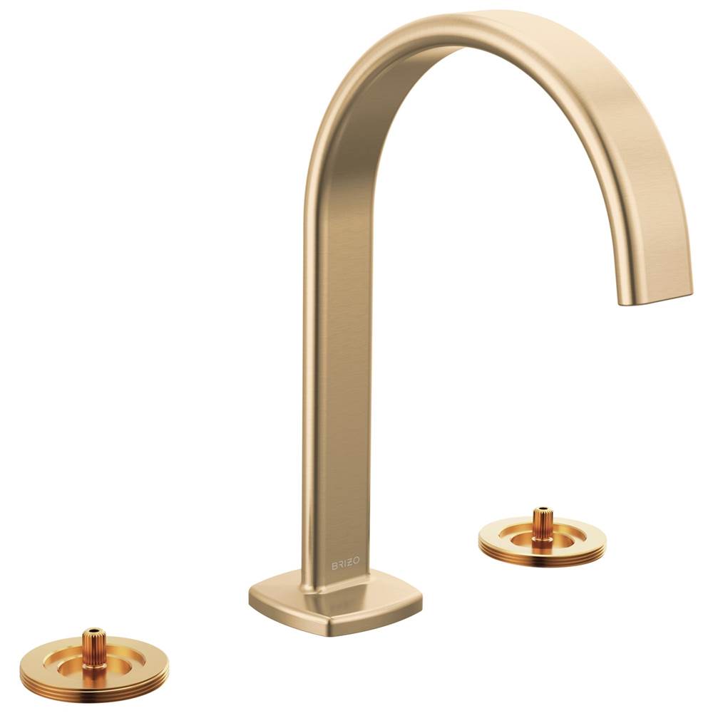 Brizo Allaria™ Widespread Lavatory Faucet with Arc Spout - Less Handles