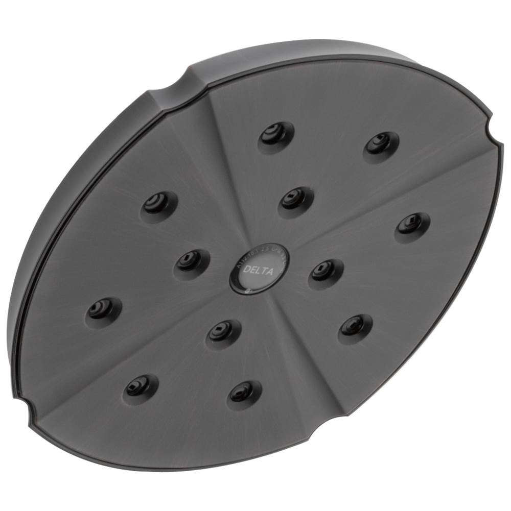 Delta Faucet Universal Showering Components H2OKinetic®Single-Setting Raincan Shower Head