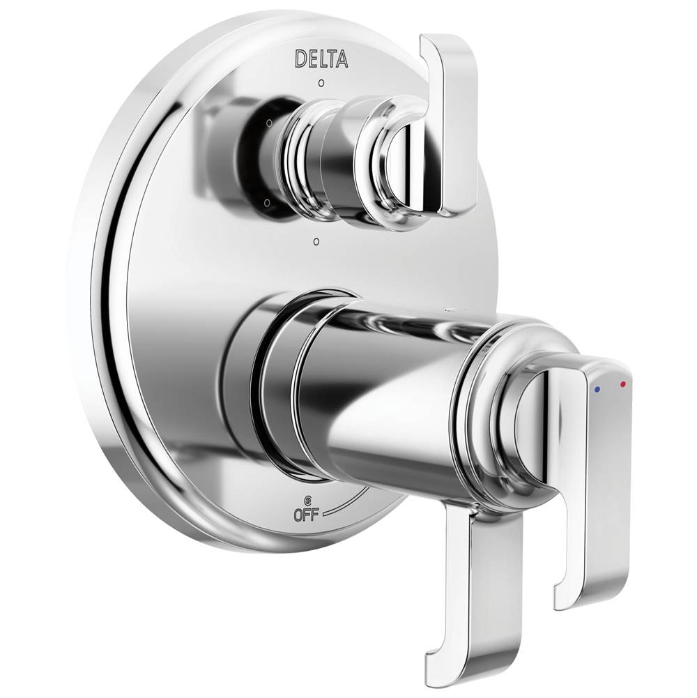Delta Faucet Tetra™ TempAssure 17T Series Integrated Diverter Trim with 6-Setting