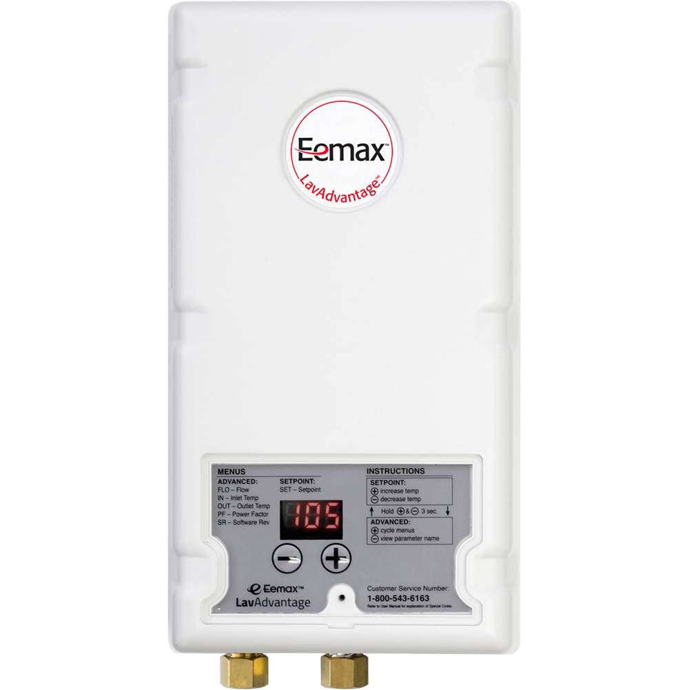 Eemax LavAdvantage 4.1kW 277V thermostatic tankless water heater