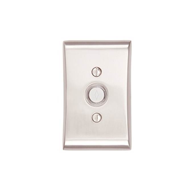 Emtek Brass Doorbell, Neos Rosette, US14
