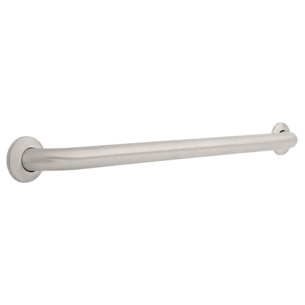 Franklin Brass 30x11/2 Concealed Screw Grab Bar, Stainless Steel