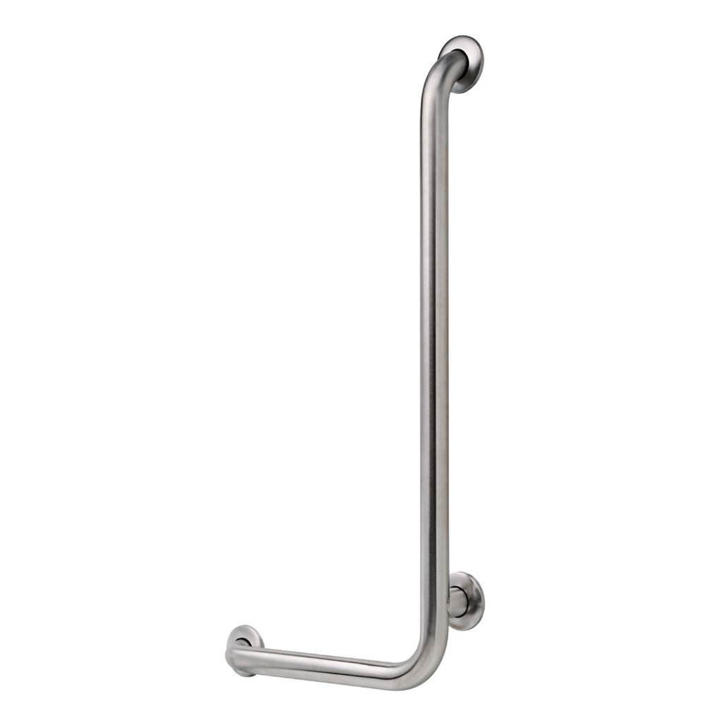Franklin Brass 32x16x11/290 Degree (R) Angled Grab Bar, Stainless Steel