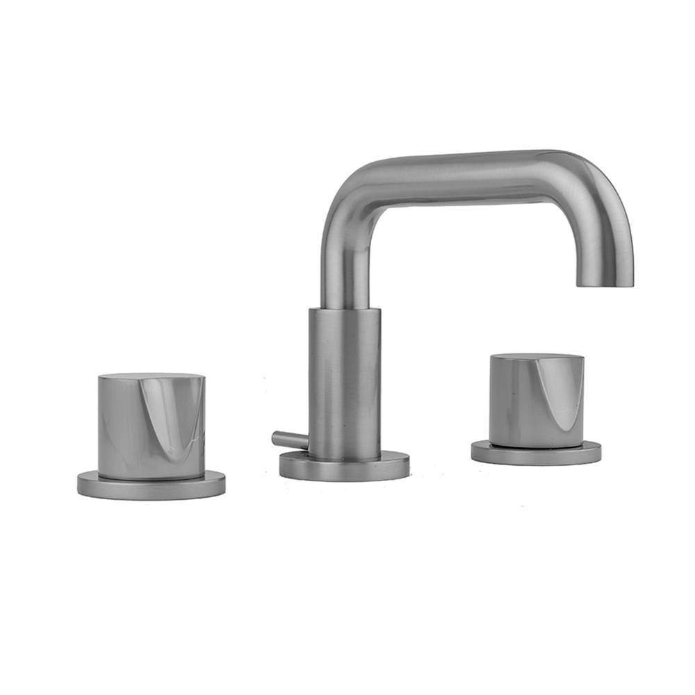 Jaclo Downtown  Contempo Faucet with Round Escutcheons & Thumb Handles -1.2 GPM