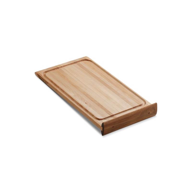 Kohler Universal hardwood 22-3/4'' x 12'' countertop cutting board