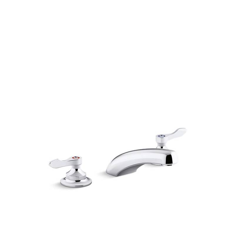 Kohler Triton® Bowe® 1.0 gpm widespread bathroom sink faucet with aerated flow and lever handles, drain not included