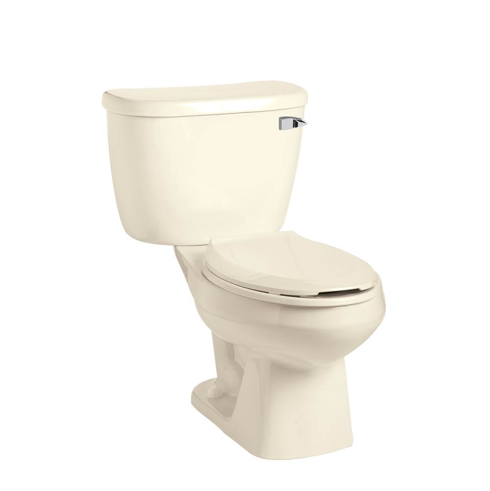 Mansfield Plumbing Quantum 1.6 Elongated Toilet Combination, Right-Hand Bone