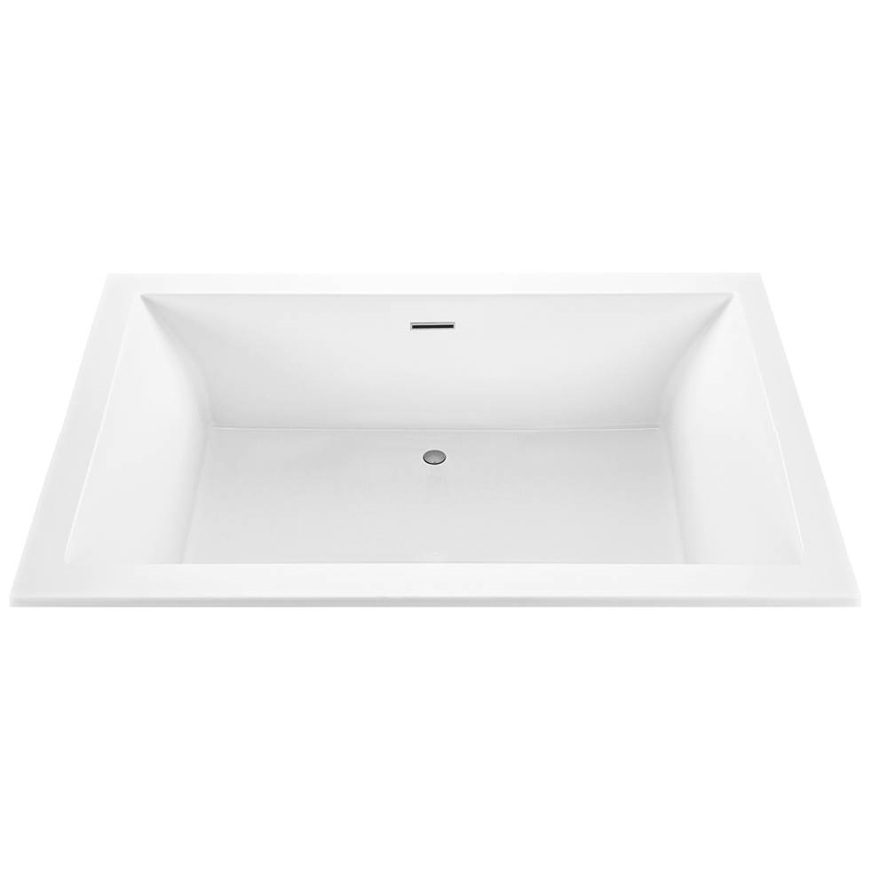 MTI Baths Andrea 22 Acrylic Cxl Drop In Whirlpool - White (66X36)