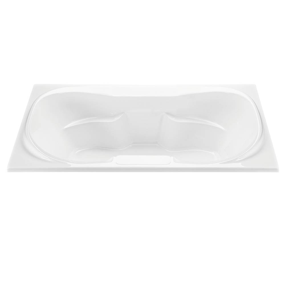 MTI Baths Tranquility 1 Acrylic Cxl Drop In Air Bath/Ultra Whirlpool - White (72X42)