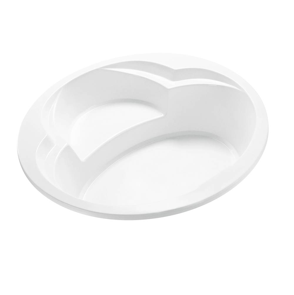 MTI Baths Rendezvous 1 Acrylic Cxl Drop In Air Bath Elite - White (69X69)