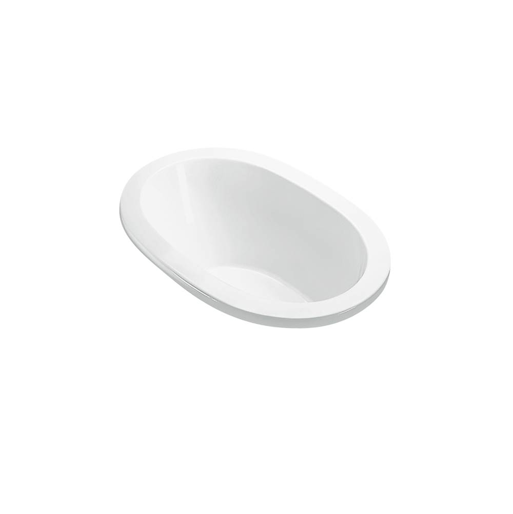 MTI Baths Adena 1 Acrylic Cxl Drop In Air Bath - White (59.5X35.25)