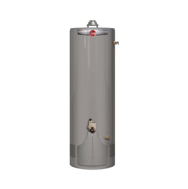 Rheem Professional Classic Plus Ultra Low NOx 50 Gallon Natural Gas Water Heater with Installed Top T and P Valve and 8 Year Limited Warranty