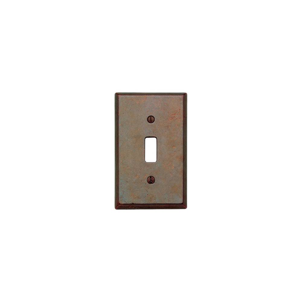 Rocky Mountain Hardware Home Accessory Switch Plate, Toggle, hexa