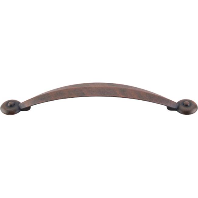 Top Knobs Angle Pull 5 1/16 Inch (c-c) Patina Rouge