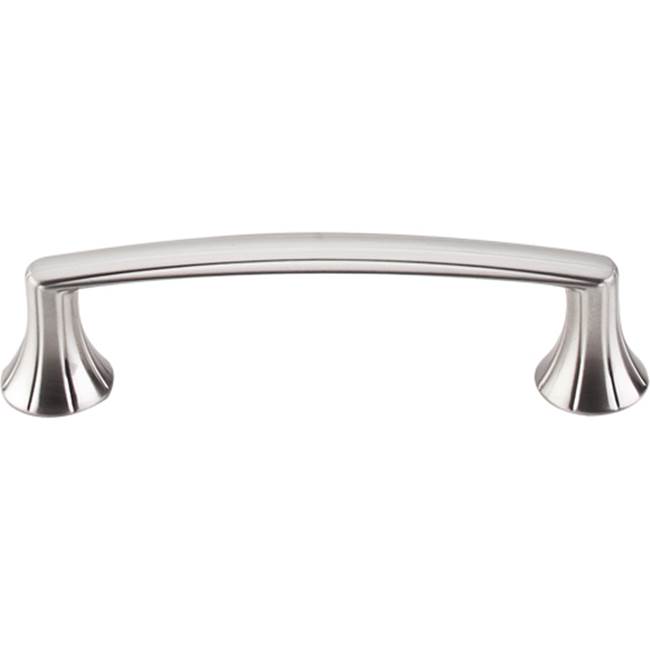 Top Knobs Rue Pull 3 3/4 Inch (c-c) Brushed Satin Nickel