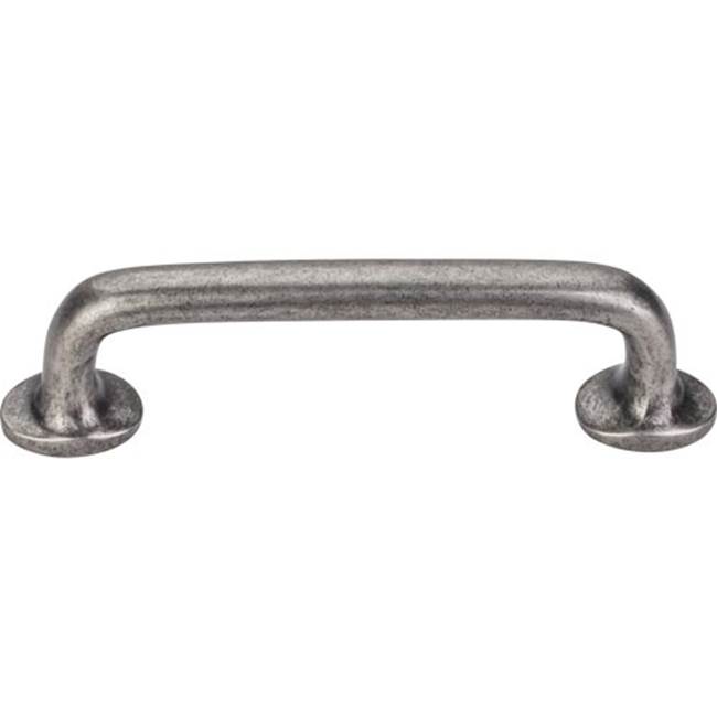 Top Knobs Aspen Rounded Pull 4 Inch (c-c) Silicon Bronze Light