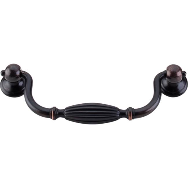 Top Knobs Tuscany Drop Pull 5 1/16 Inch (c-c) Tuscan Bronze
