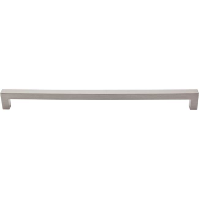 Top Knobs Square Bar Pull 12 Inch (c-c) Brushed Satin Nickel
