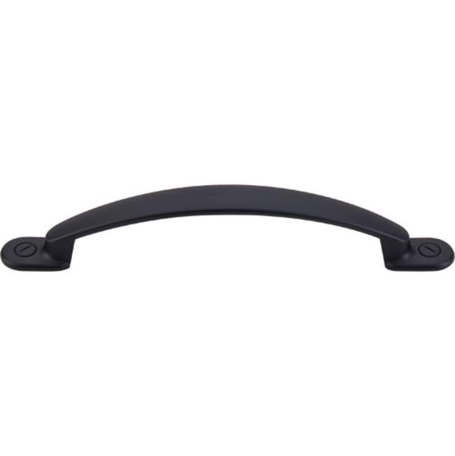 Top Knobs Arendal Pull 5 1/16 Inch (c-c) Flat Black