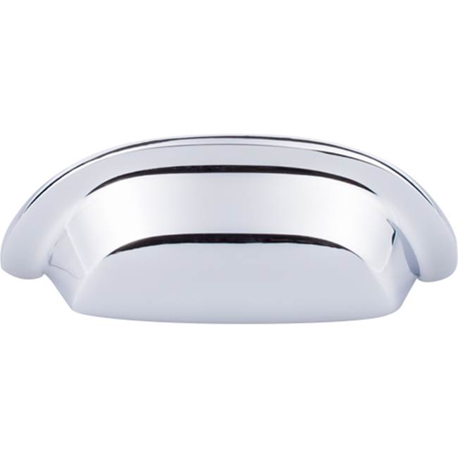Top Knobs Aspen II Cup Pull 3 Inch (c-c) Polished Chrome