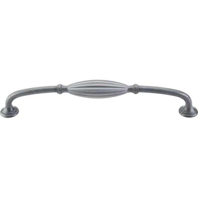 Top Knobs Tuscany D Pull 8 13/16 Inch (c-c) Pewter Light