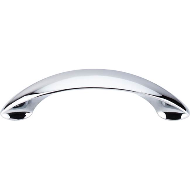 Top Knobs New Haven Pull 3 3/4 Inch (c-c) Polished Chrome
