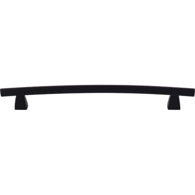 Top Knobs Arched Pull 8 Inch (c-c) Flat Black