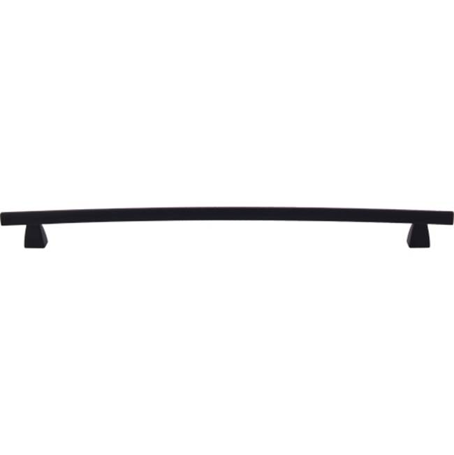 Top Knobs Arched Pull 12 Inch (c-c) Flat Black