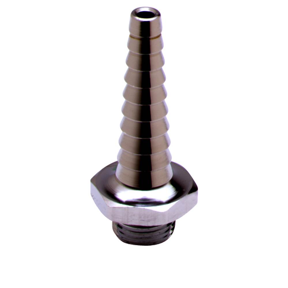 T&S Brass Outlet, Serrated Tip / Hose End, 3/8'' NPT Male Inlet with Washer Included (Identical to BL-5550-04)