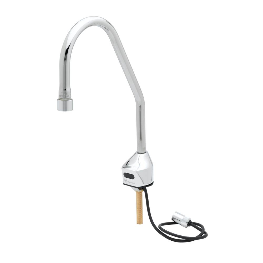 T&S Brass ChekPoint Deck Mount Sensor Faucet w/ Surgical Bend Nozzle & 2.2 GPM VR Laminar Device