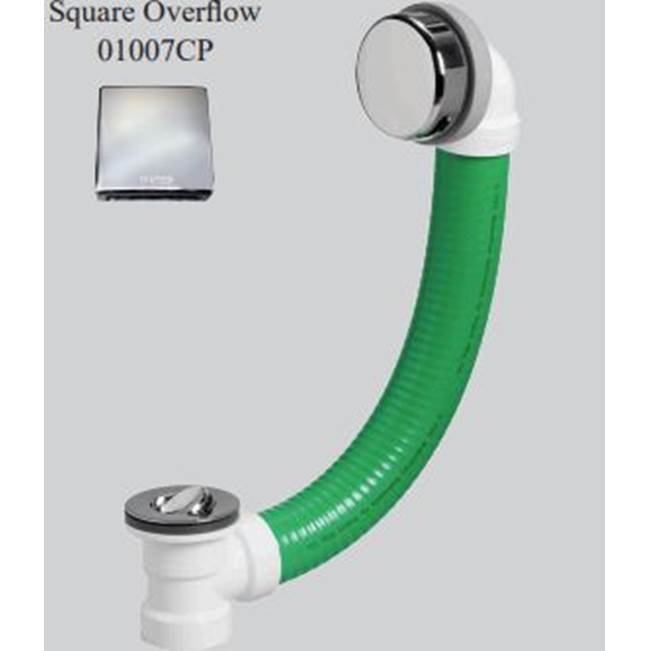 Watco Manufacturing Watcoflex Push Pull 24.0-In. Flexible Tubing Sch 40 Pvc White