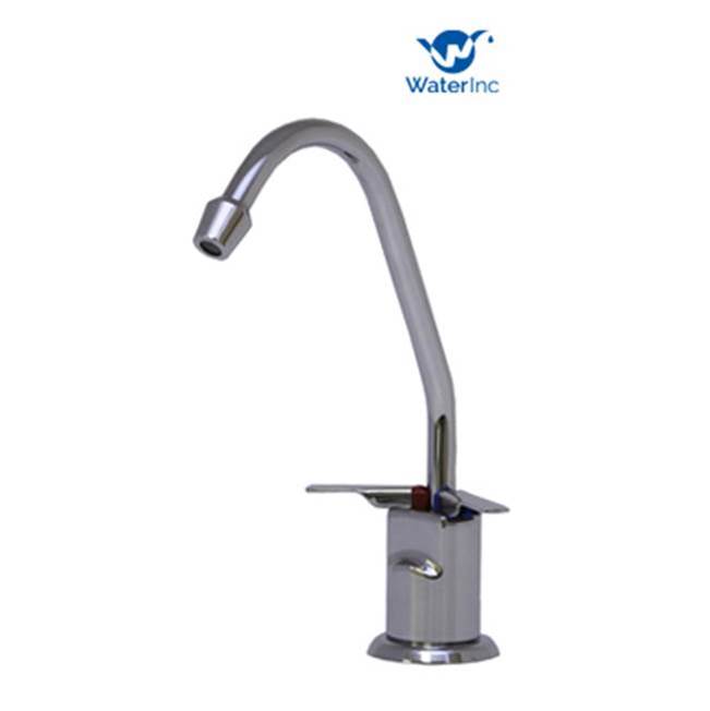 Water Inc 500 Hot/Cold Faucet Only W/ Long Reach Spout For Filter - Polished Nickel